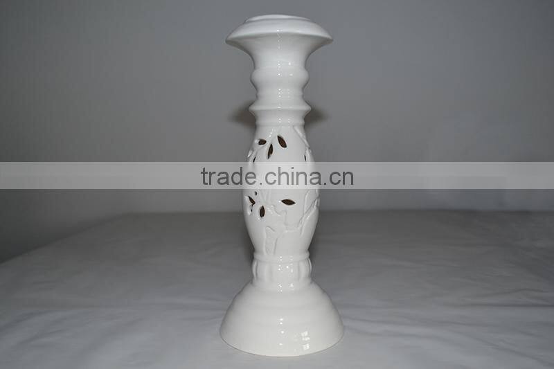 New arrivel classial design Ceramic crafts led lighting flash color