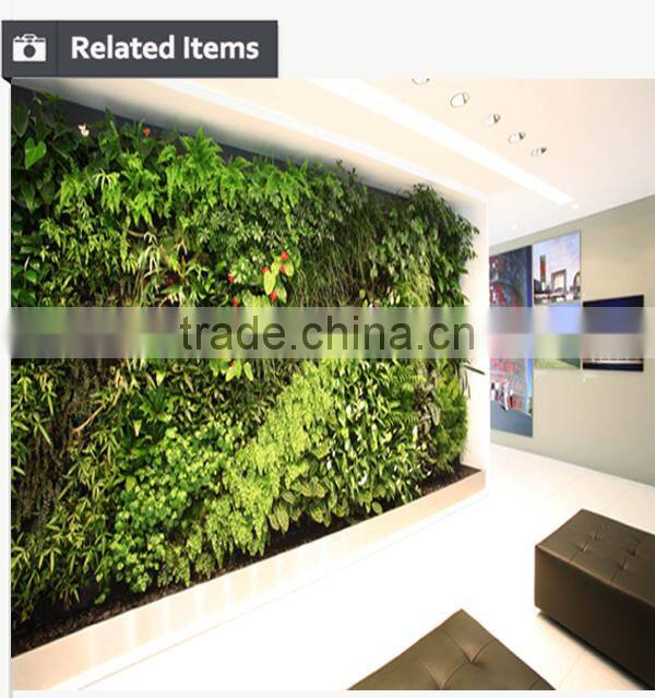 Outdoor green wall long lasting green facades artificial green wall