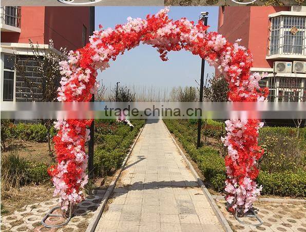China New design wedding decoration artificial flowers Wedding arches