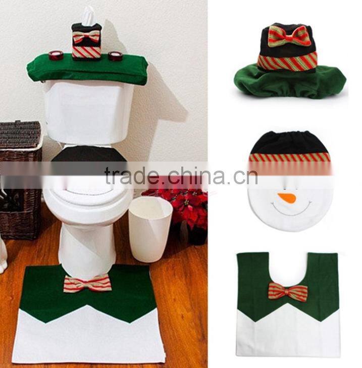 Christmas gift Christmas Santa disposable toilet seat cover paper manufacturers Bathroom Decoration/Ornament