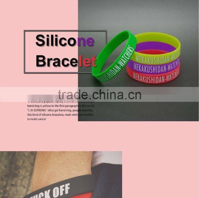 Chinese wholesale sales cheap custom silicone bracelet sports silicone wristbands
