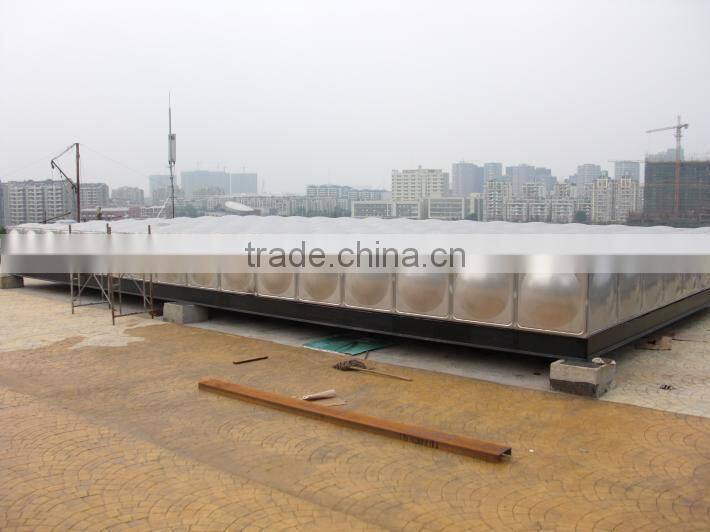 large water tank sale, square stainless steel tank