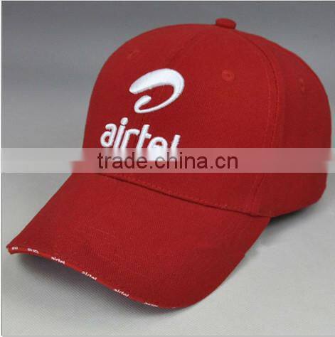 cheap high quality high crown handmade baseball caps