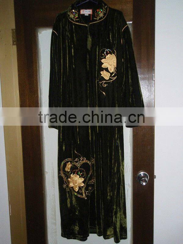 2016 designer abayas dubai 100% cotton new design abaya