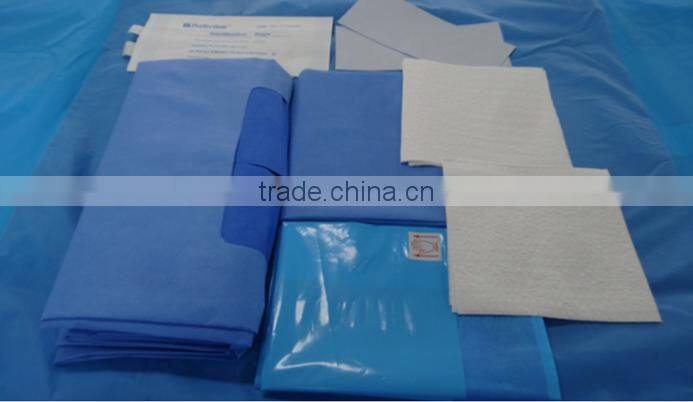 surgical disposable laparoscopic Pack with bag