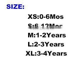 2017 Kids Stocks Cute baby Girl Summer Sleeveless2 Pcs Baby Clothes/ Clothing