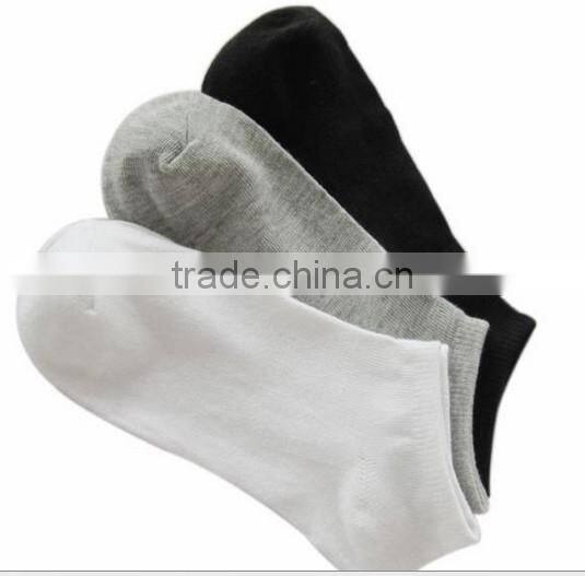 High Quality Factory Price Plain White Socks