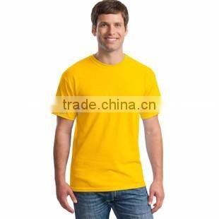 hot sale 2016 plain dyed popular comfortable t-shirt for men
