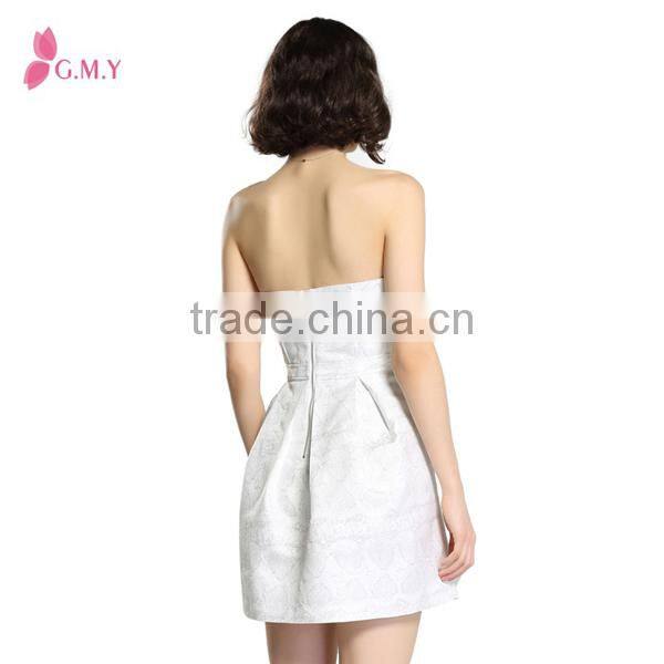 Slim Strapless Dress for Girls Short Prom Dress / Evening Dress/Homecoming Dress