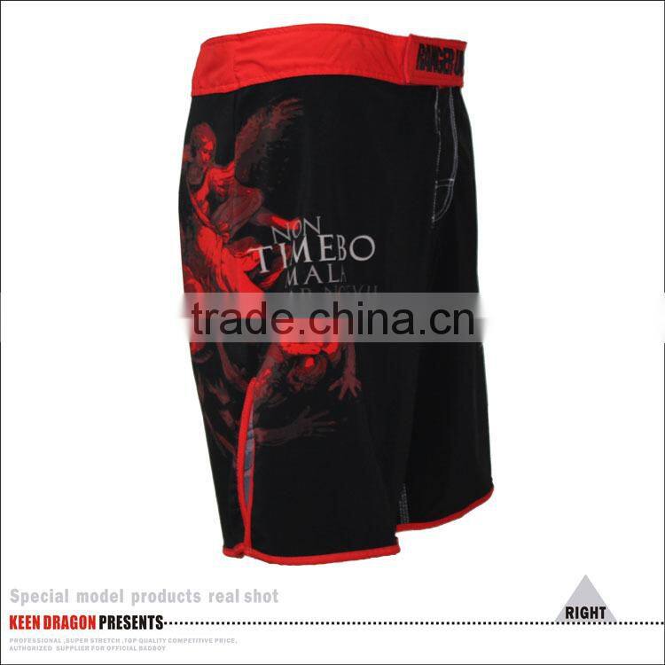 black printed shorts wholesale mma shorts for men top quality crossfit shorts