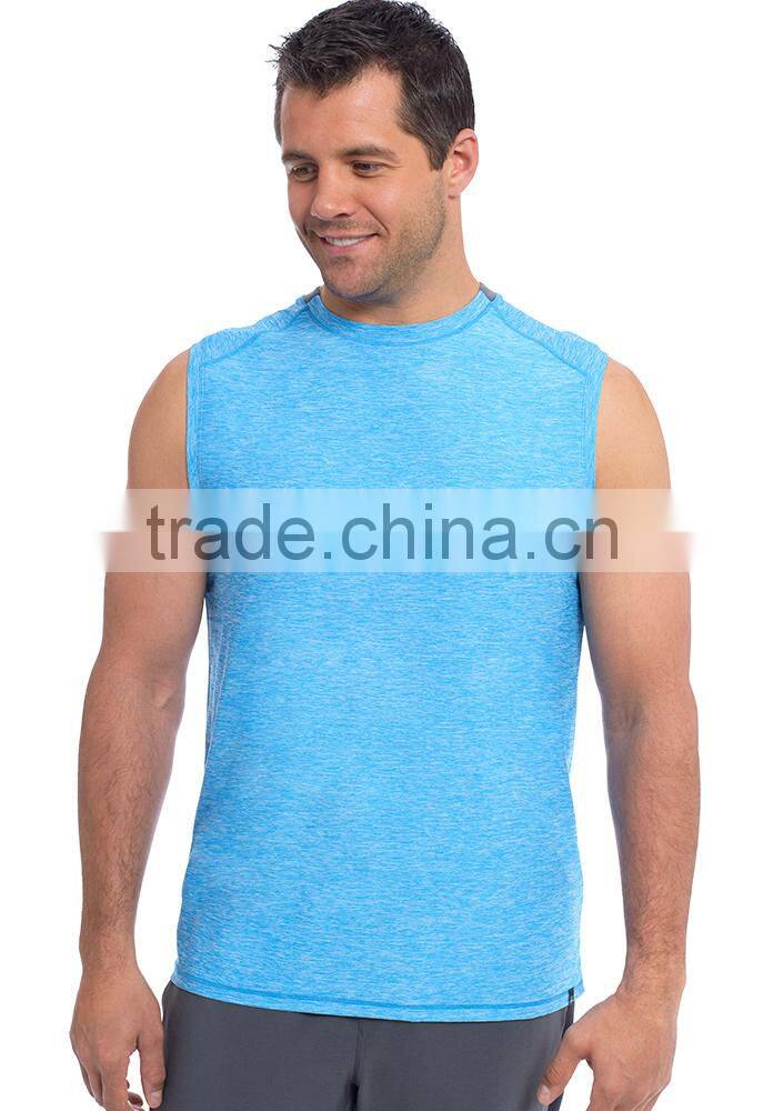 tri blend top shirt cool dry stringer top gym singlet