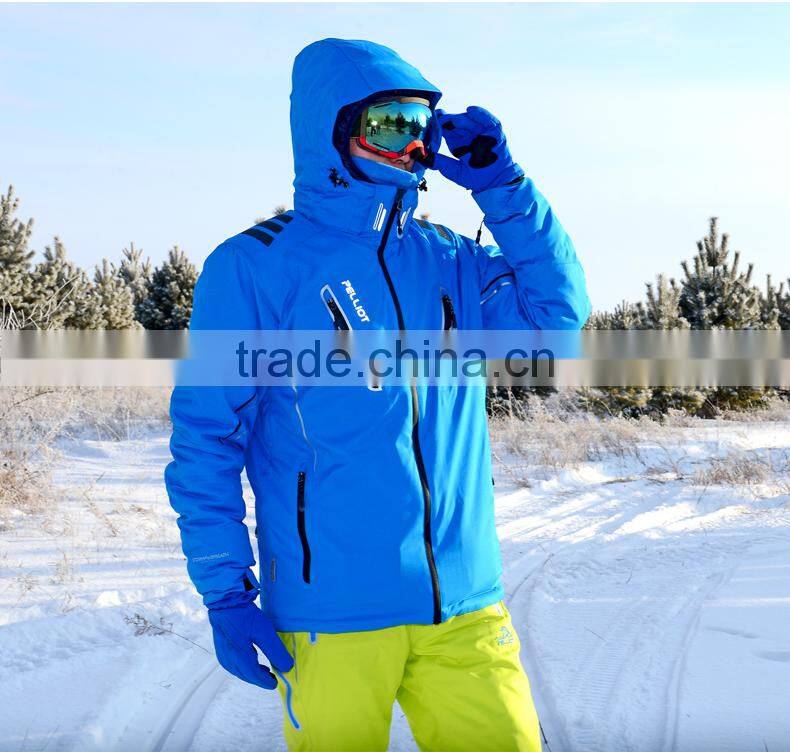 High Quality Winter Wram Waterproof Men's Ski Jackets