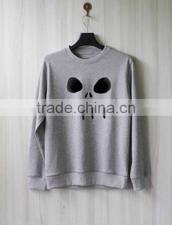 2016 New fashion men plain dyed hoody men Halloween hoody