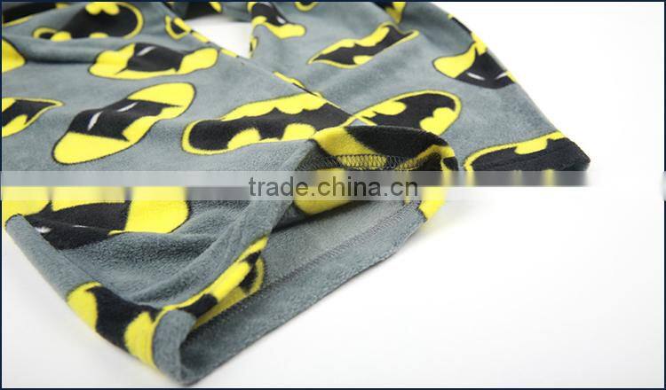 Batman pajamas children sleeping wear for winter