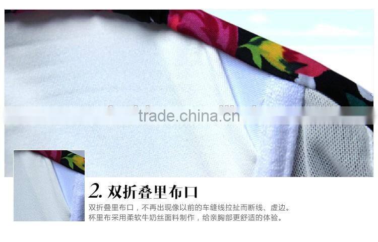 Wholesale ladies printing body suit swim wear A002