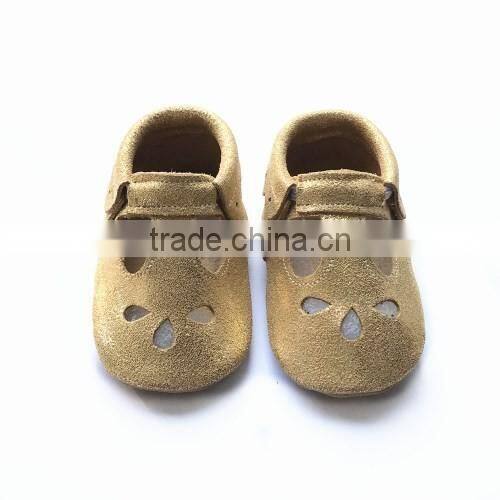 2017 baby sandals baby leather sole