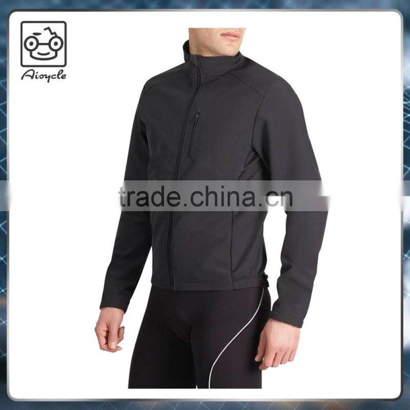 New arrive long sleeve fleece man cycling jersey-full zip