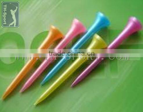 Customized Yellow Color Golf Tee