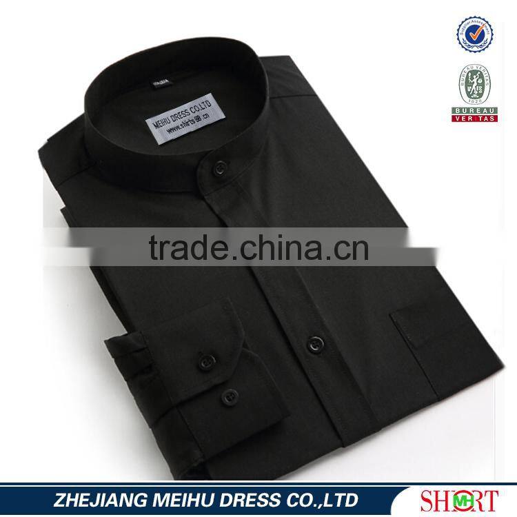 men's mandarin collar dress shirts