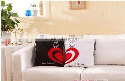 100% cotton using home sofa cushion