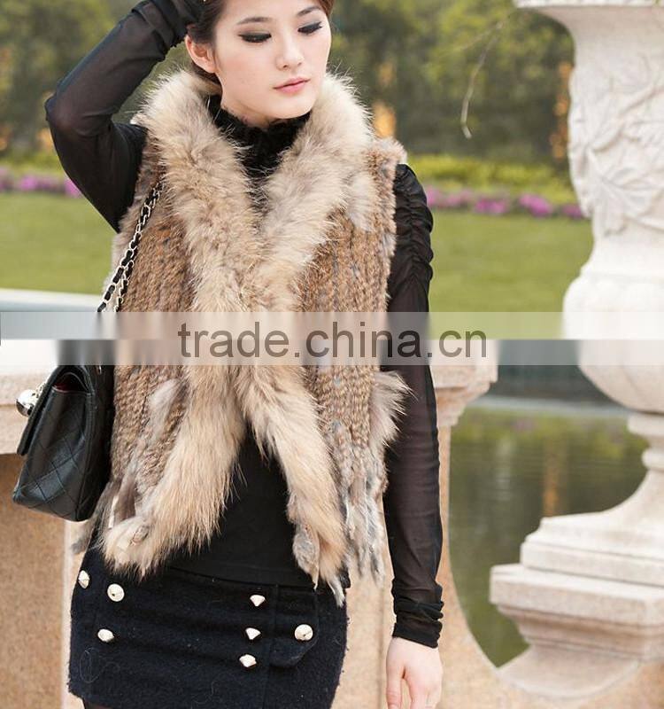 SJ005-01 Factory Direct Selling Genuine Black Raw Fur Skin For Vest And Coat