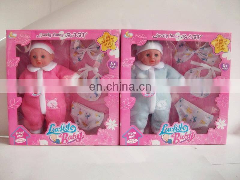 vinyl 12 inch pee funny function baby dolls toys wholesale