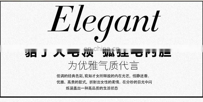 International Trendy Pelzjacken Women Winter Wear Short Coats, Top Quality Pelzmantel