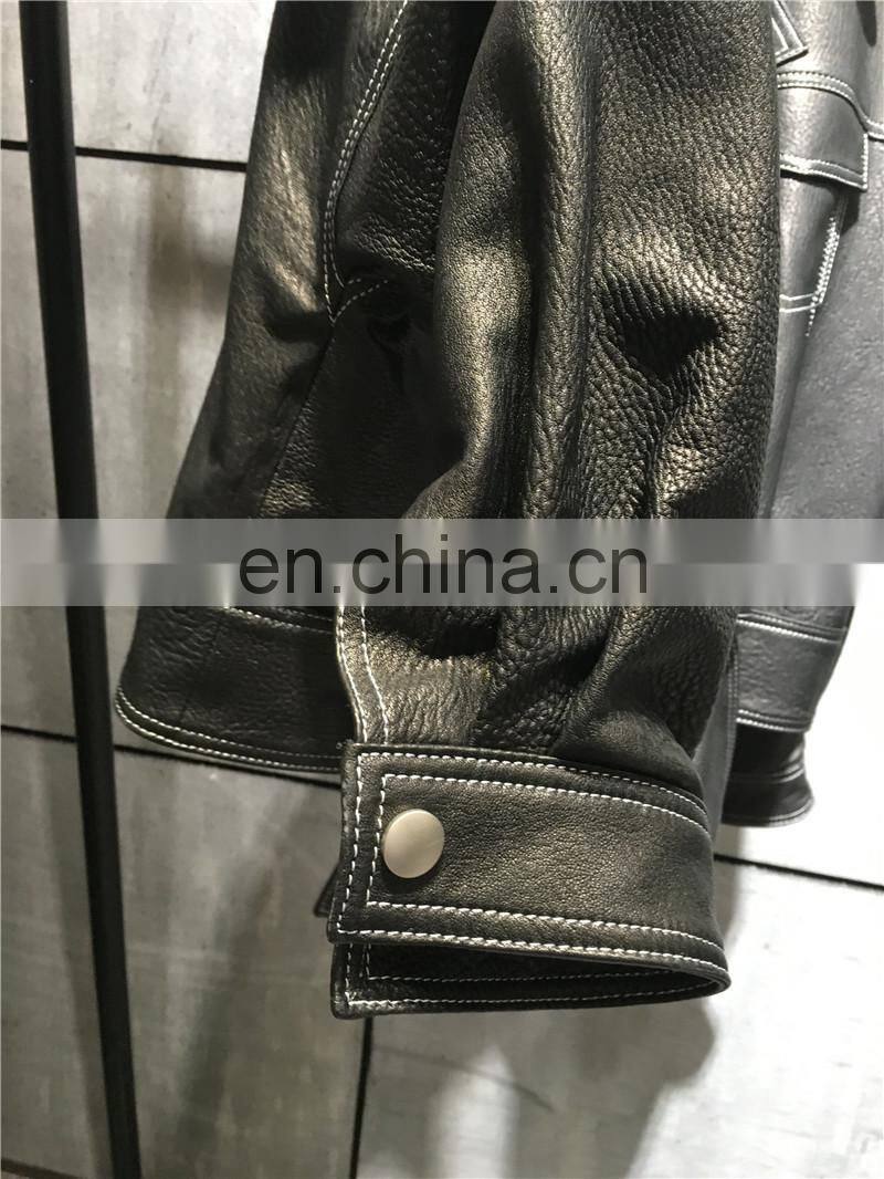 Ladies Latest Fashion Girl Casual Leather Jacket Real Women Leather Jackets