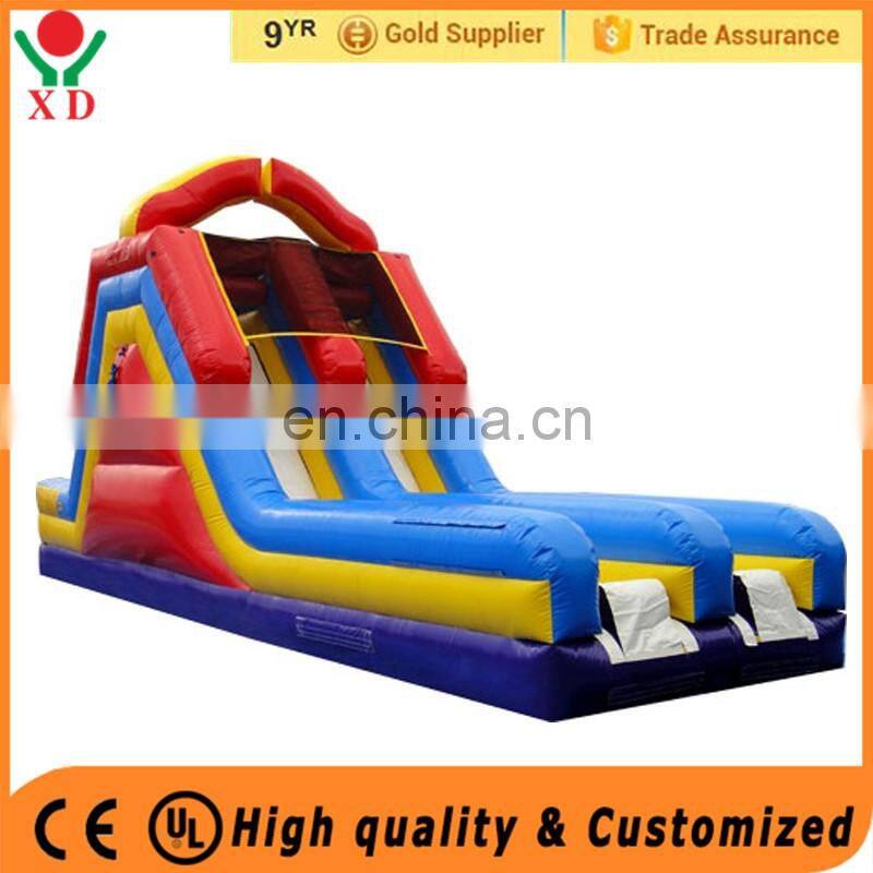 Brother 2017 Tarpaulin inflatable water slides for sales