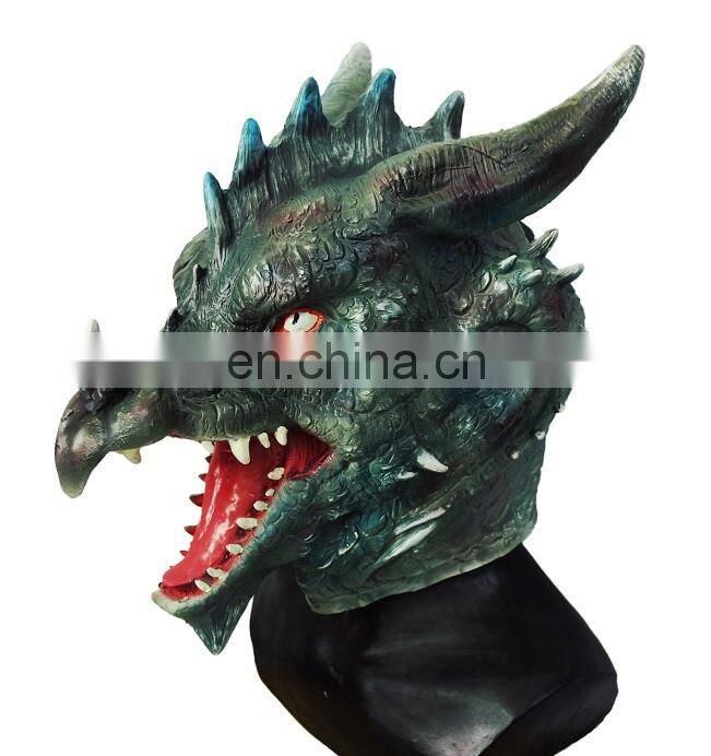 Halloween LifeSize Costume Prop ARCTIC DRAGON MASK