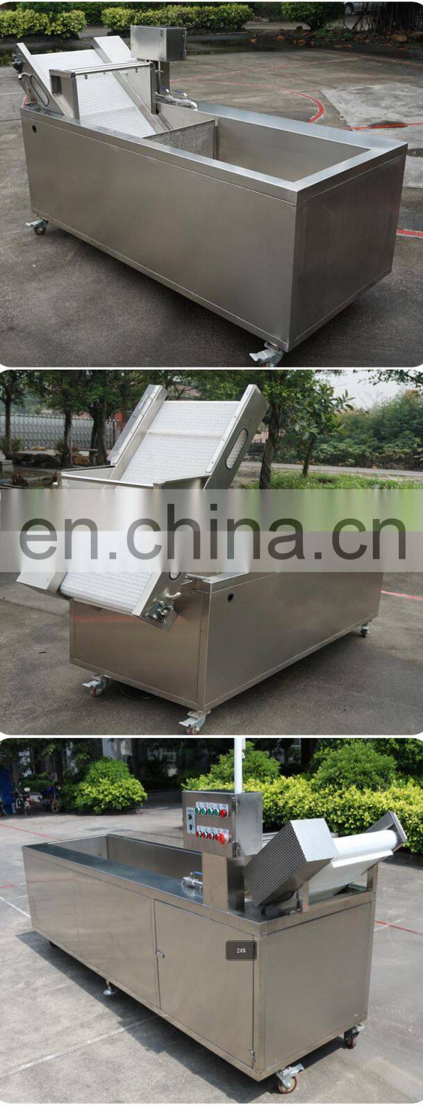 Industrial strawberry washer machine  /ozone vegetable washer machine/ letture air bubble washing machine