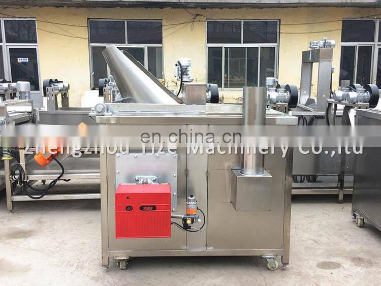 Automatic banana and potato chips fryer machine Onion rings frying machine