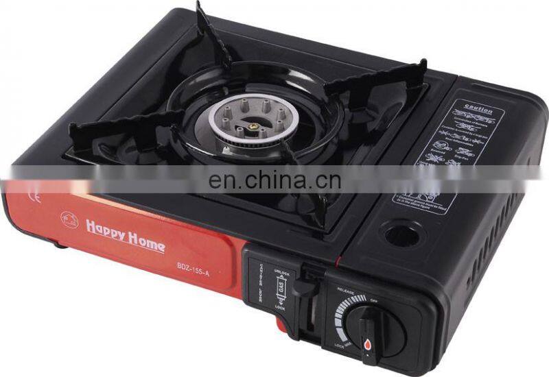 China Manufacturer Cheap Portable Camping 1 Burner Gas Stove Cooker
