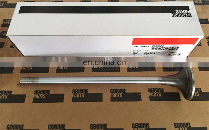 Genuine QSX15/ISX15 Engine Parts Intake Valve 4059326