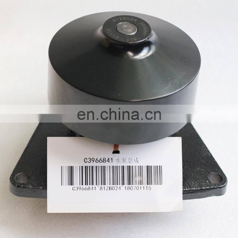 Original 6CT Diesel engine Water pump 3966841