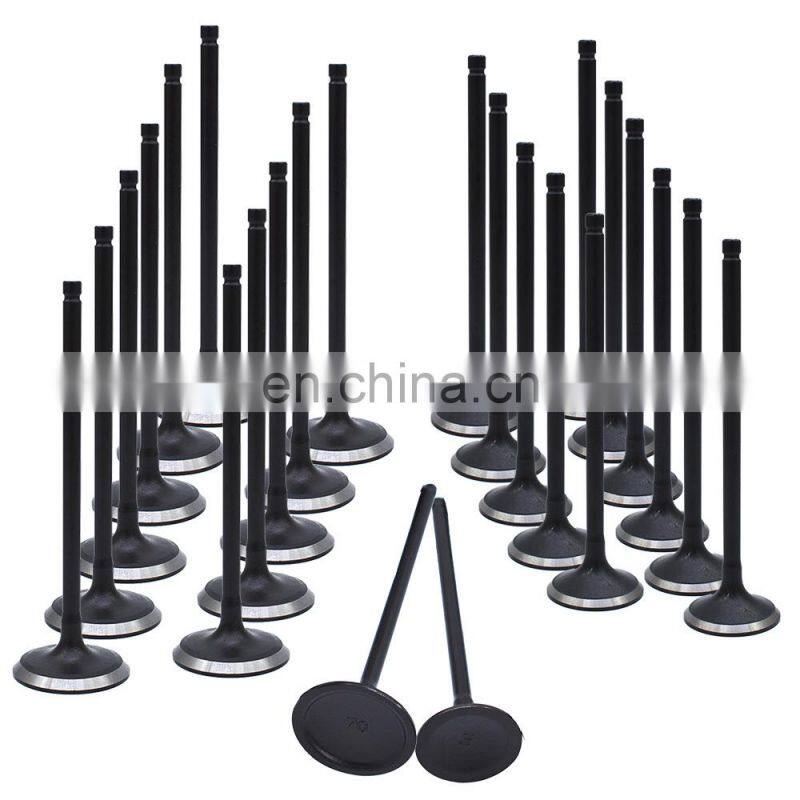 Intake Exhaust Valves For 00-10 Acura Honda Saturn 3.2L 3.5L SOHC 24v J32A1