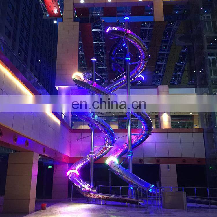 Household Children Stainless Steel Indoor Naughty Game Playground Slides