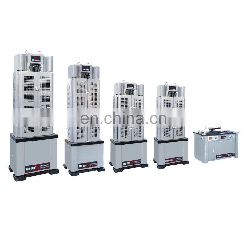 WAW-1000D 1000kn/ 600kn rebar tensile testing machine