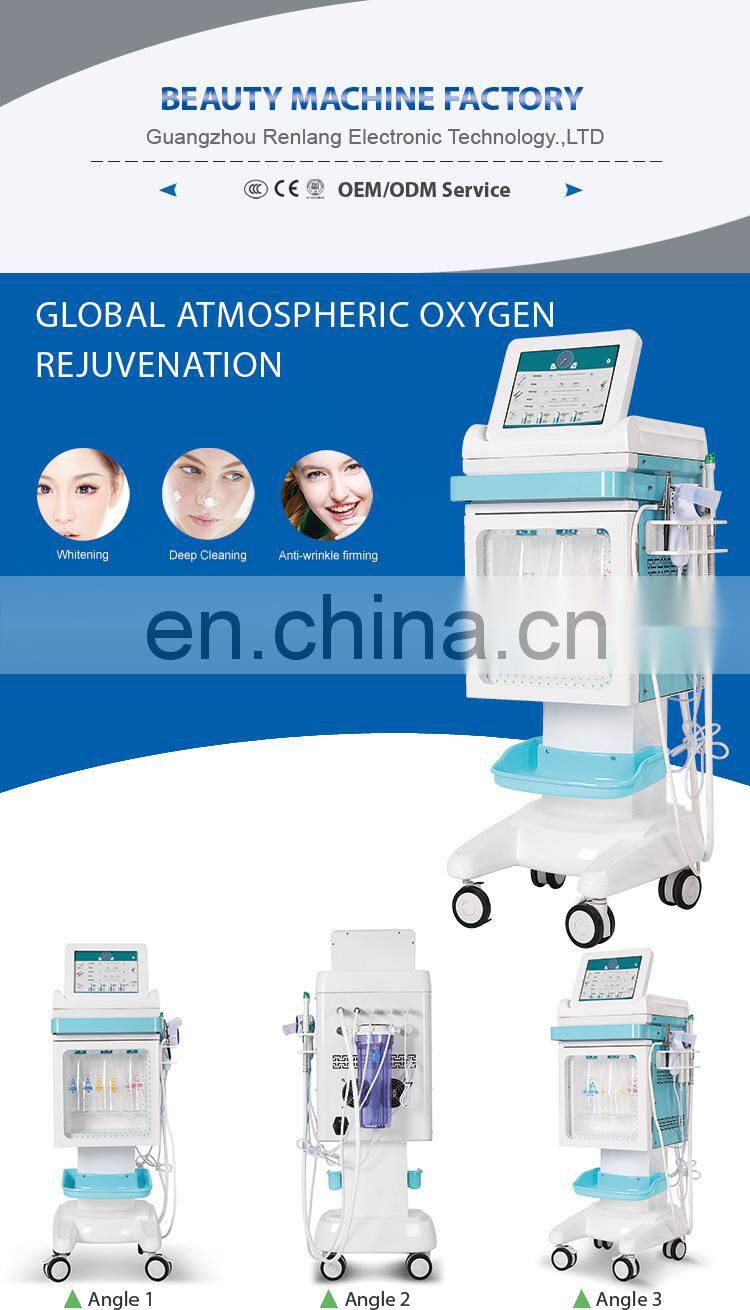 Water Oxygen Jet Peel Deep Clean Facial Skin Therapy hydra water facial cleaning Machine
