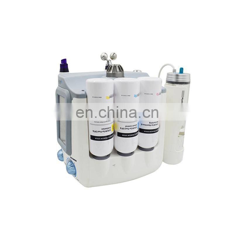 Hot Selling Korean H2 O2 Aqua Water Facial Spa Oxygen Peel Skin Care Machine