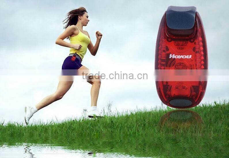 LED flashing safety running light for runner