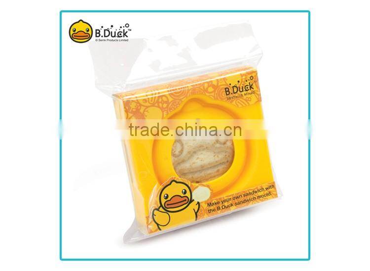 B.Duck Novelty plastic pp material sandwich maker mould