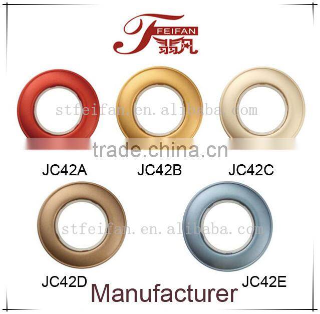 JC45FGHIJ series plastic curtain eyelet abs ring accessories curtains