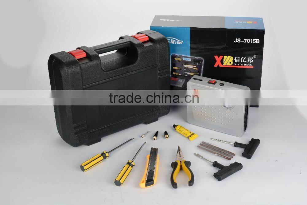 portable car air compressor and hand tool sets