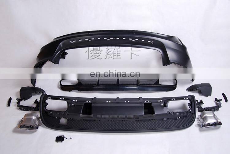 GLA class X156 GLA45 body kit for GLA200 GLA220 GLA260 to GLA45 front bumper rear bumper