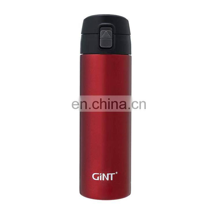 GINT 500ml Portable Customer Logo Insulated Stainless Steel Water Bottle