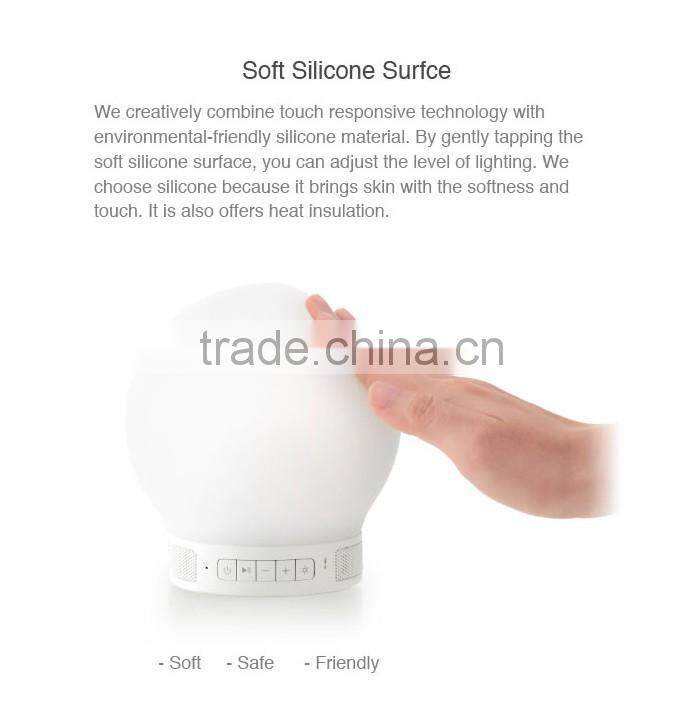 Popular Bluetooth Portable Led Light Mini Lamp Speaker