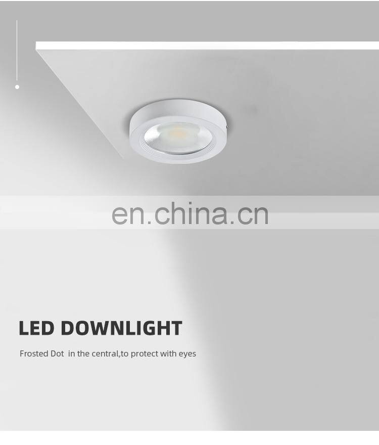 HUAYI Indoor Decoration Surface Mounted Aluminum 15W 24W 36W LED Mini Vertical Down Light
