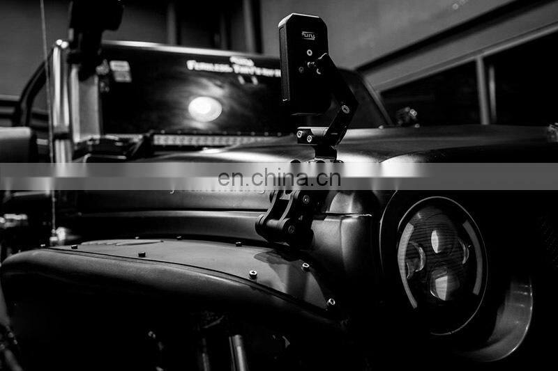 Offroad Hood side auxiliary mirror for Jeep Wrangler JK &JL 18+ Sand board mirror