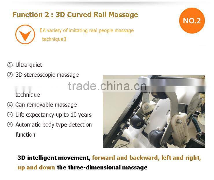 ShiKang 2016 Newest Luxury Best L Shape Full Body Massage Chair/ Foot Shiatsu Massage Chair